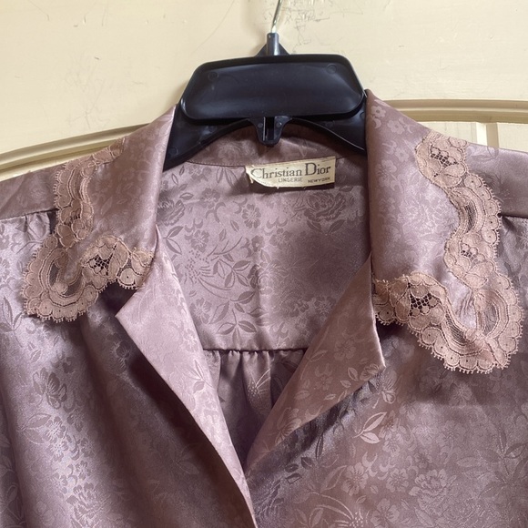 Vintage Christian Dior pajama shirt - Picture 3 of 8